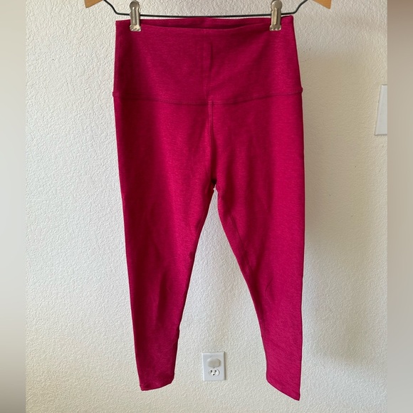 Beyond Yoga Spacedye Vitalize Full Length Legging Size Medium Bordeaux Heather - Picture 5 of 11